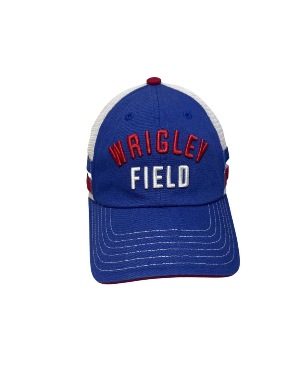 Chicago Cubs Baseball Hat Wrigley Field American Needle Adjustable Blue White